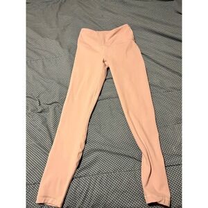 90 Degree by Reflex Womens High Rise Yoga Leggings Dusty‎ Rose Pink XS